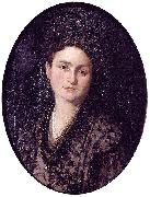 Ignacio Pinazo Camarlench Retrato de Dona Teresa Martinez, esposa del pintor oil painting on canvas